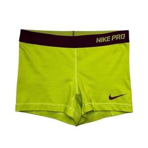 Nike Pro Shorts Women's Small Dri-FIt Size Small 3" Compression Volleyball Short